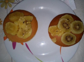 Pancake ai Kiwi e Arancia