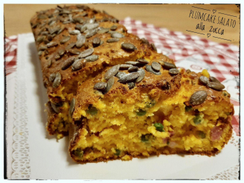 Plumcake salato alla zucca