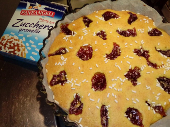 Torta con marmellata