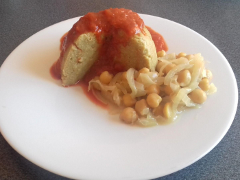 Polenta con farina di teff