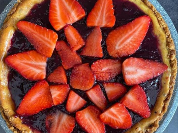 cheesecake fragole