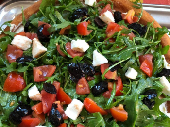 Torta salata Philadelphia e rucols