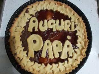 Crostata festa del papà