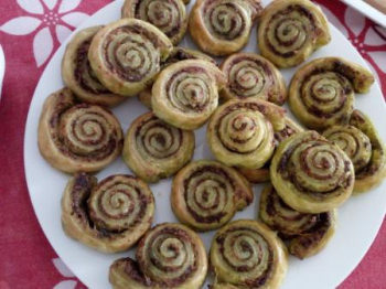 Girelle al pesto