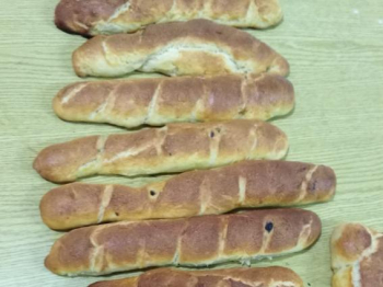 Filoncini di pane alle olive