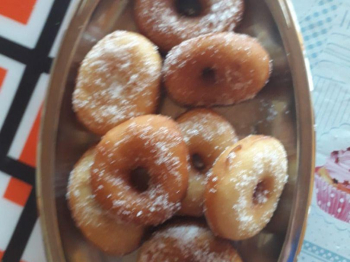 Ciambelle fritte senza uova