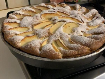 Torta di mele e cannella