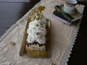 Rotolo siciliano con ganache al cioccolato e panna