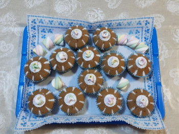 Muffin al caffè (ricetta della Dolcina MammaLu46)