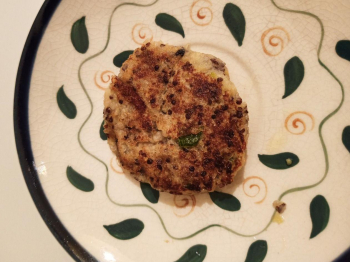 Quinoa burger