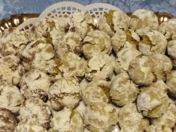Biscotti morbidi al pistacchio