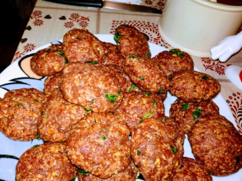 POLPETTE DI CARNE RIPIENE.