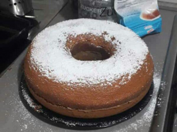Ciambella farcita alla nutella