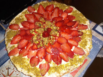 Crostata 🍀🌹Vorrei passeggiare in un prato 🌻🌼