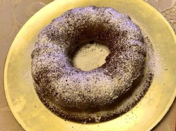 Ciambella integrale con mandorle e carote
