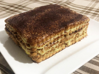 Mattonella di Biscotti e crema