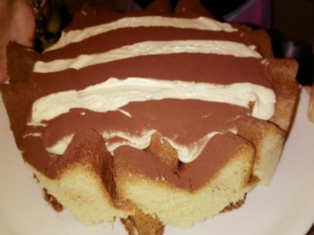 Pandoro farcito con crema al mascarpone