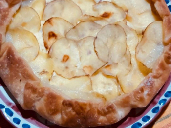 Torta rustica con patate e ricotta