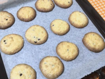 Cookies con gocce di cioccolato