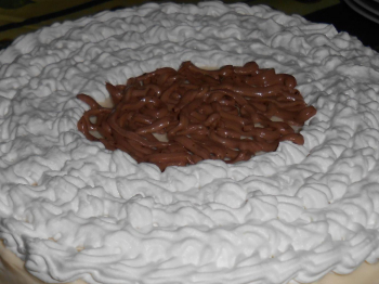Crostata cappuccino