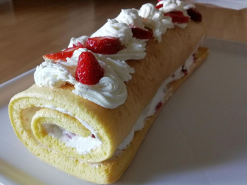 Rotolo alle fragole