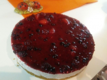 Cheesecake ai frutti di bosco