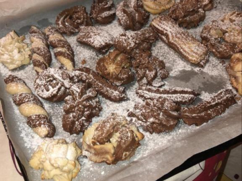 Biscotti di pasta frolla al cioccolato