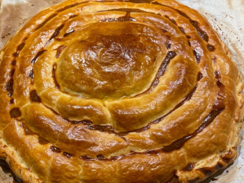 Pizza rustica ricotta e spinaci