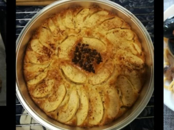 Torta alle mele senza uova