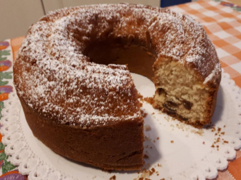 Ciambella all'uvetta_5