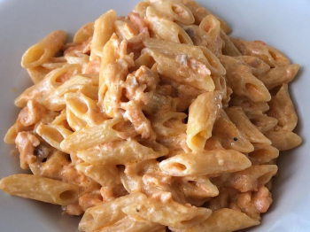 Penne al salmone