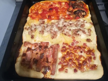 Pizza Teglia mista