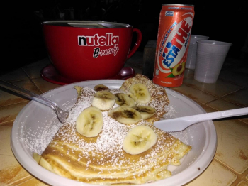 Crêpes alla Nutella