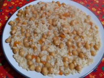 risotto con i ceci