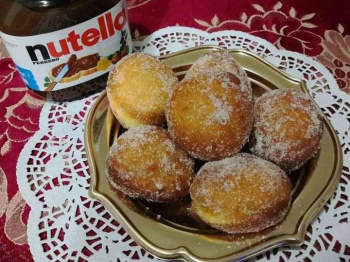 Bomboloni alla Nutella