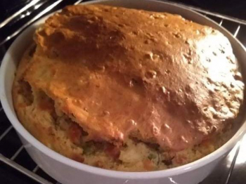 Torta salata col minestrone