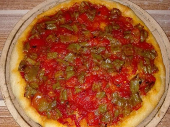 Pizza con i peperoni