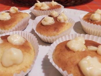 Muffin con crema di limone