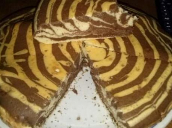 Torta zebrata