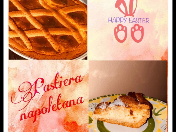 Ecco a voi .. SUA MAESTA' LA PASTIERA !🌹🍊🍋