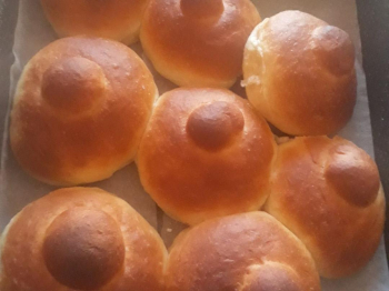 Brioches col tuppo