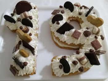 Cream tart con camy cream
