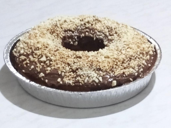 Ciambella al doppio cioccolato e mandorle