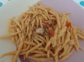 Trofie allo scoglio