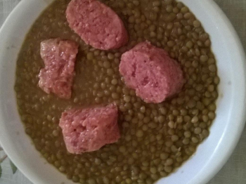 lenticchie e cotechino