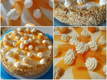 Dolce panna e melone (o ananas)