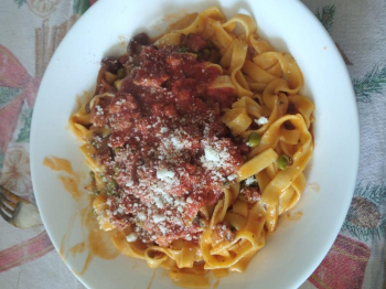 tagliatelle al ragu
