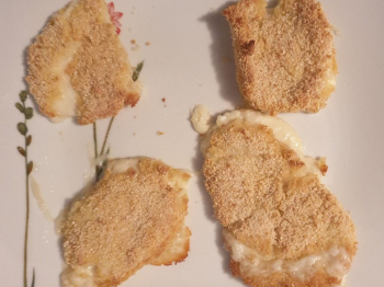 Mozzarella impanata al forno
