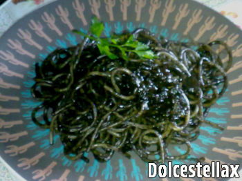 Pasta al nero di seppia