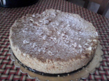 SBRICIOLATA CON FRAGOLE E MASCARPONE-PANNA